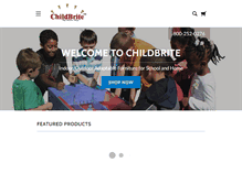 Tablet Screenshot of childbrite.com